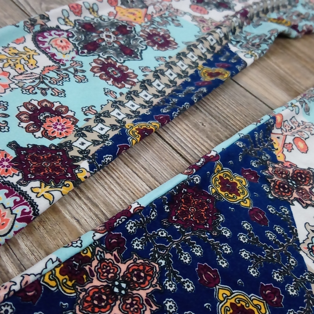 Colorful Unique Eccentric Patterned Soft Stretchy… - image 8